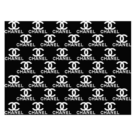 chanel logo black background high pixels|chanel logo pattern.